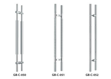 China H-Form-Edelstahl-Rohr bearbeitet modernen Entwurf für Büro-Glas-Türen fournisseur